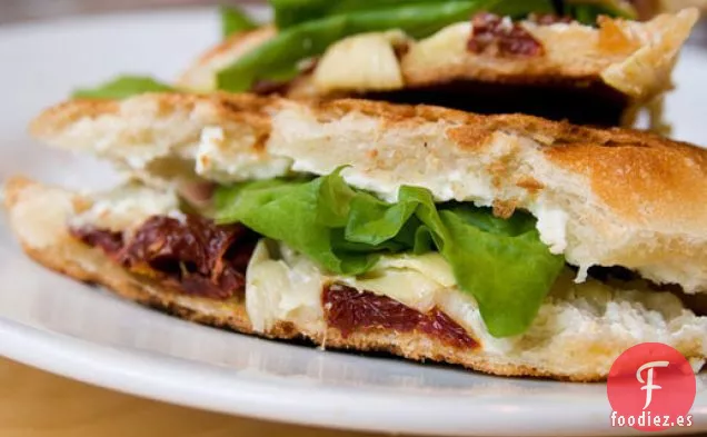 Cocina el Libro: Saludable y Deliciosa Alcachofa, Tomate Asado al Horno y Panini con Queso de Cabra