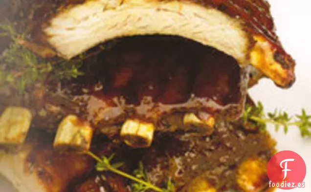Cocinar el Libro: Costillas Dorsales de Bebé Glaseadas de Tomillo