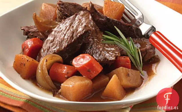 Asado en Olla de Cocción Lenta