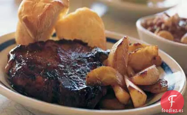 Chuletas de Cerdo a la Parrilla