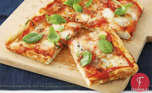 Pizza Margherita muy sencilla