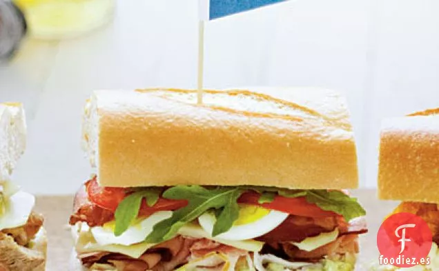 Sándwiches de Ensalada Cobb