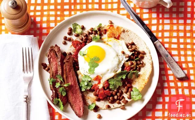 Carne y Huevos Rancheros