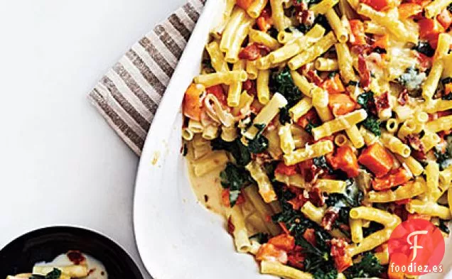 Pasta con Tocino y Mantequilla