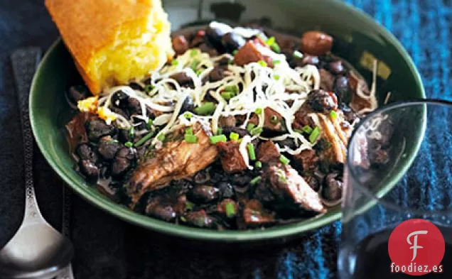 Whisky y Chile Triple de Frijoles Negros de Cerdo