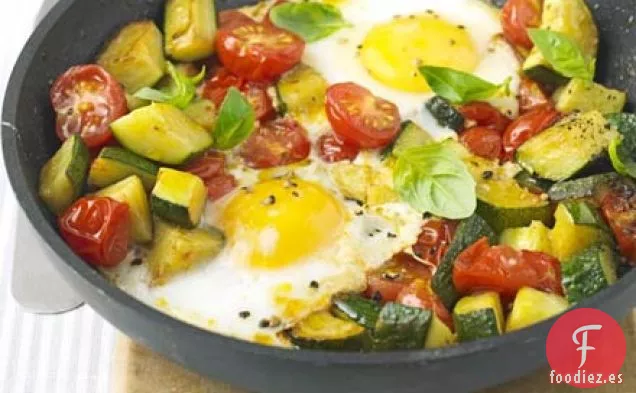 Huevos de verano de una sola cacerola