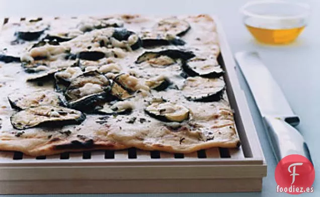 Pizza de Calabacín a la Parrilla