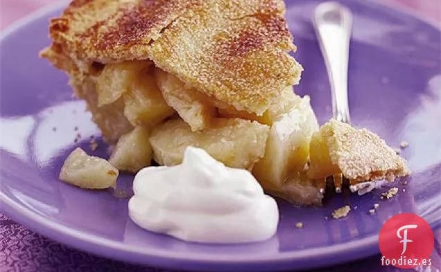 Tarta de manzana con especias