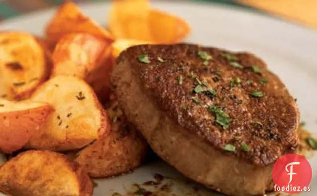 Filete Mignon con Salsa de Café Bourbon Dulce