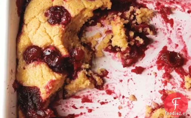 Pastel de Pudín de Arce de Arándano Picante
