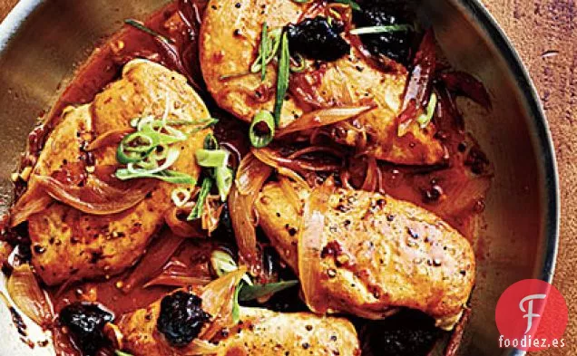 Pollo Al Horno a la Ciruela Doble