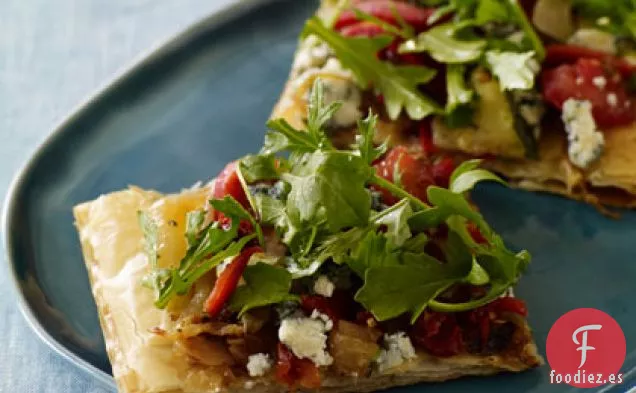 Crujiente de Pizza de Verduras