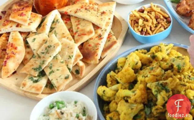 Naan de romero y chile