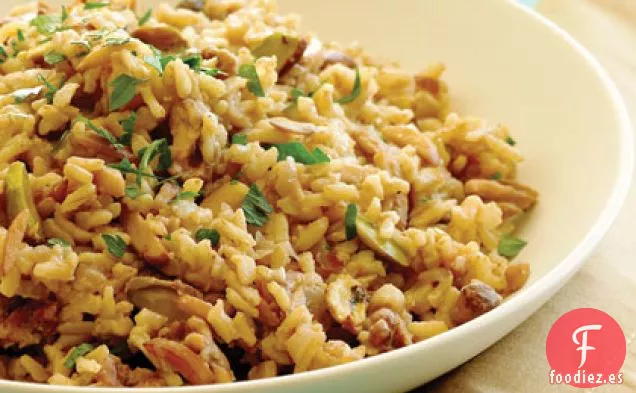Pilaf de Arroz Integral con Nueces