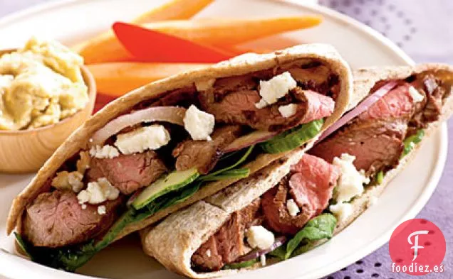 Pitas de Carne Griega