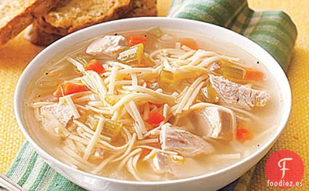Sopa de Fideos de Pollo