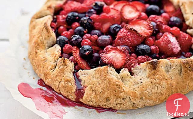 Galette de Bayas y Avellanas de verano