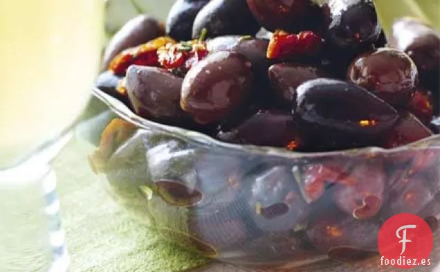 Aceitunas con sabor a romero
