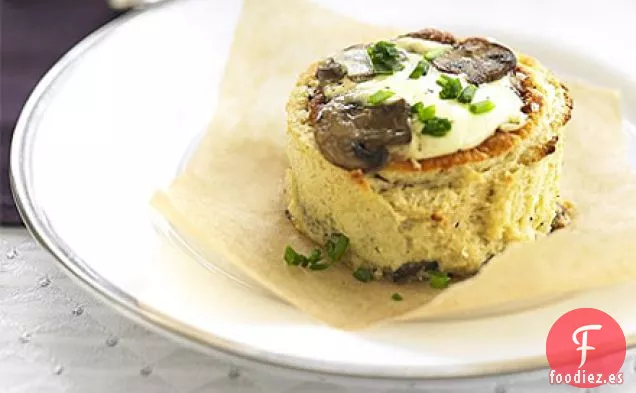 Soufflés de champiñones para preparar