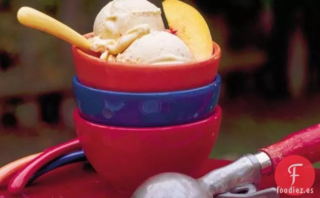 Helado de Durazno y Canela