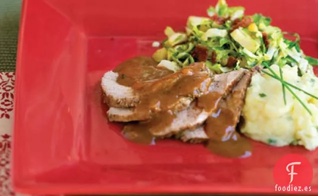 Asado Navideño Con Salsa