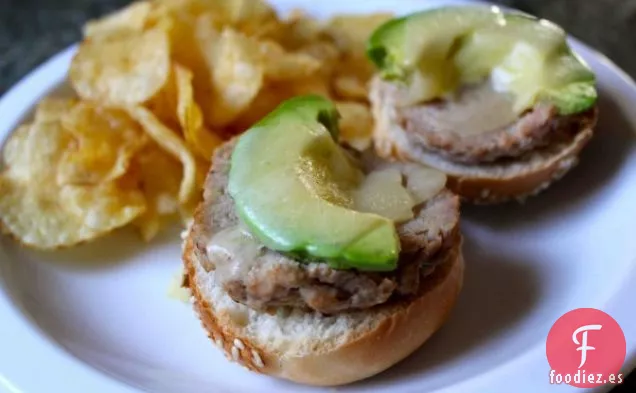Receta de Derretimiento de Aguacate de Cara Abierta