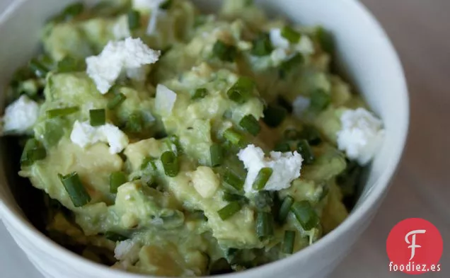 Guacamole con Queso de Cabra