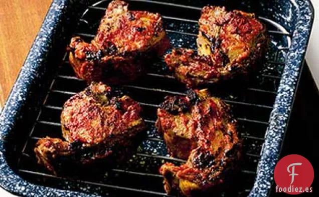 Chuletas marroquíes picantes