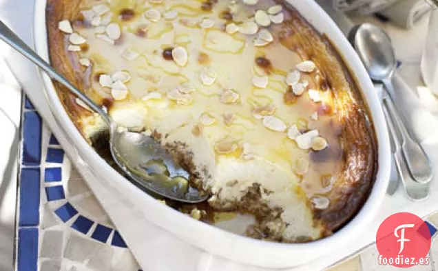 Tarta de queso con yogur y miel