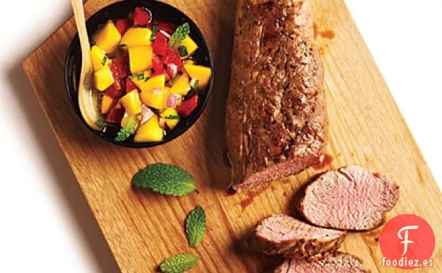 Lomo de Cerdo con Salsa de Mango