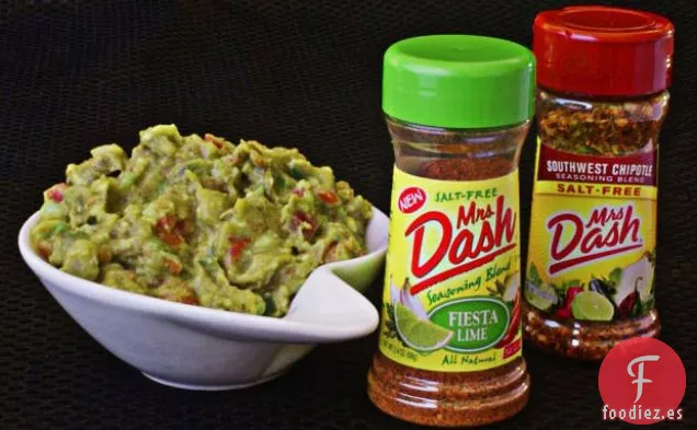 Guacamole Saludable con Chipotle y Lima sin Sal