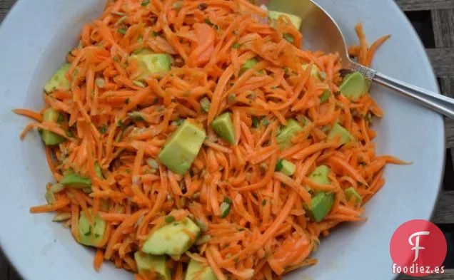 Ensalada De Zanahoria Con Aguacate