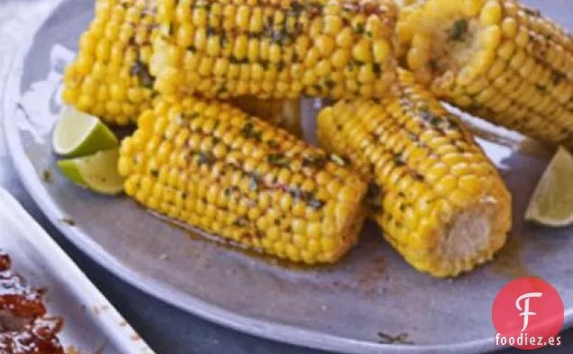 Maíz con mantequilla picante