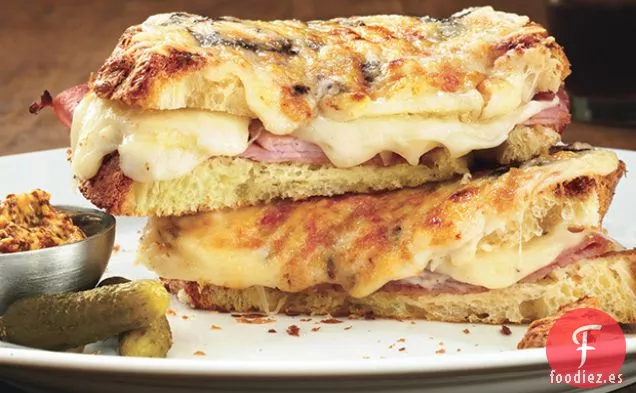 Croque de Setas-Monsieur