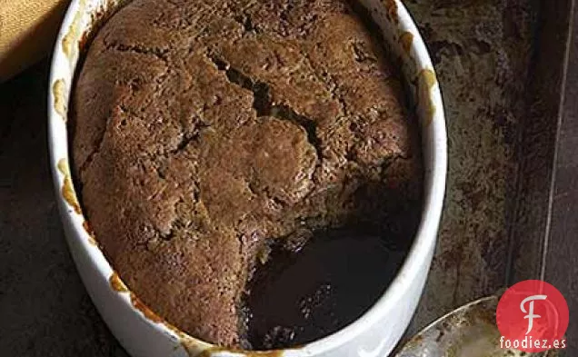 Budín de jengibre y fecha pegajosa