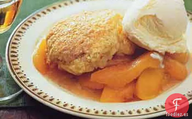 Melocotones con Relleno de Tarta
