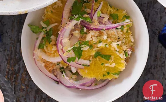 Ensalada de naranja y coco