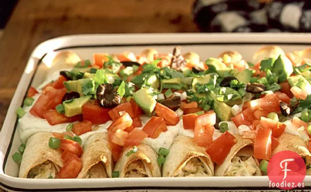Enchiladas de Pollo