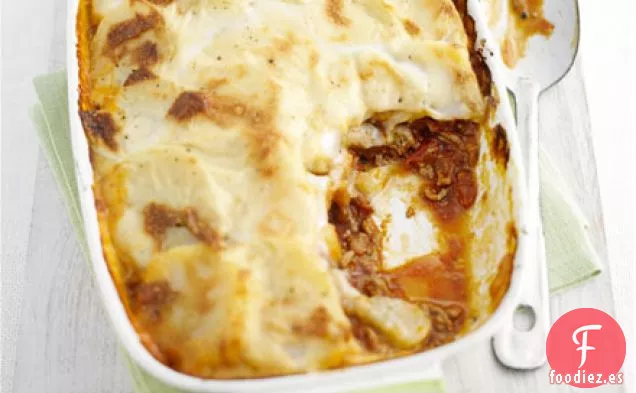Horneado de cordero y patatas