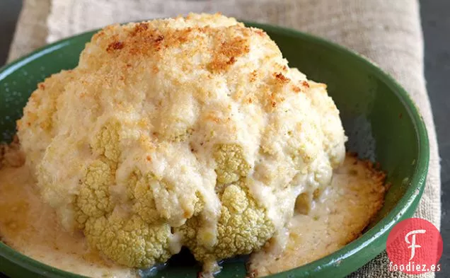 Coliflor Empanada al Horno