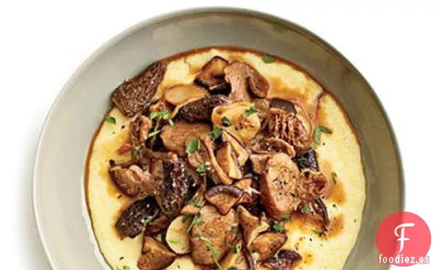 Fusilli con Calabacín y Fonduta