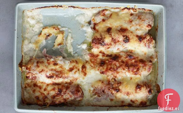 Escarola Estofada con Jamón y Gruyère