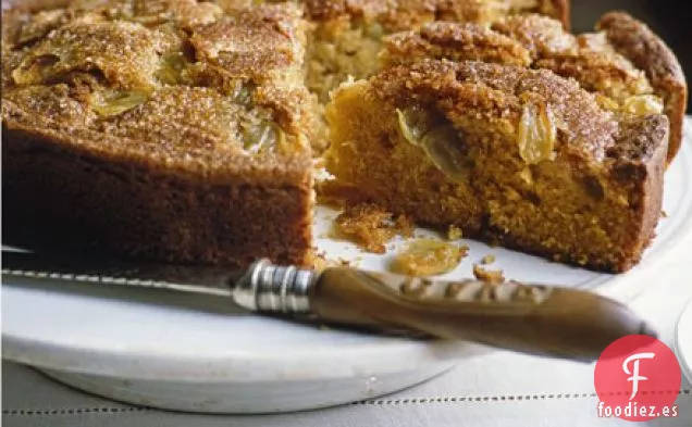 Tarta de uva cítrica