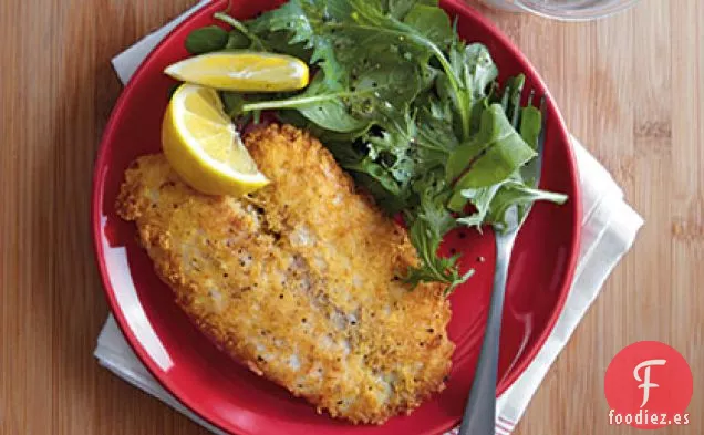 Tilapia con Costra de Parmesano