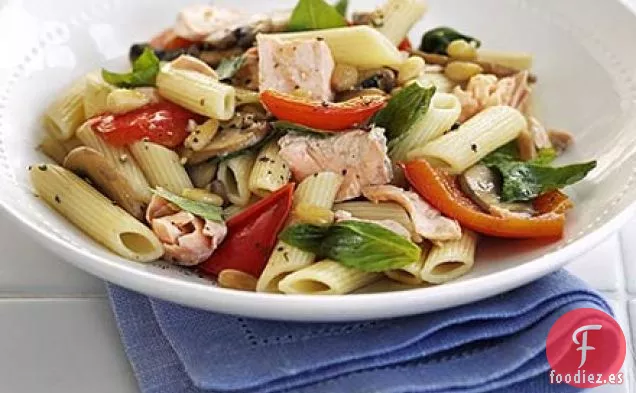 Pasta de salmón de verano