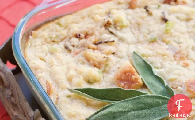 Aderezo de Pan de Maíz con Salvia