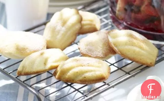 Magdalenas de miel y vainilla
