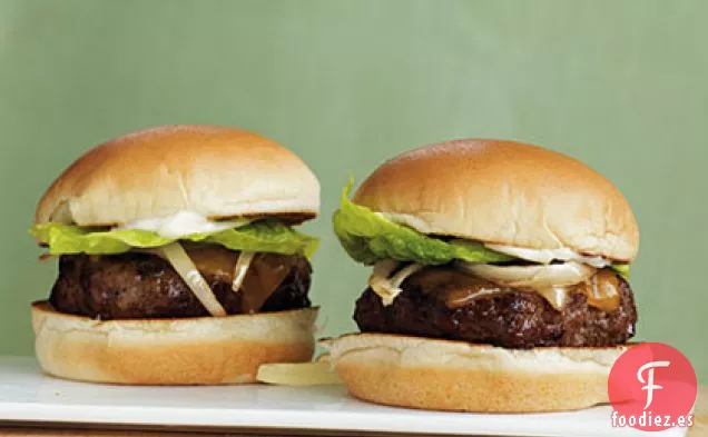 Deslizadores con Queso Cheddar y Cebollas