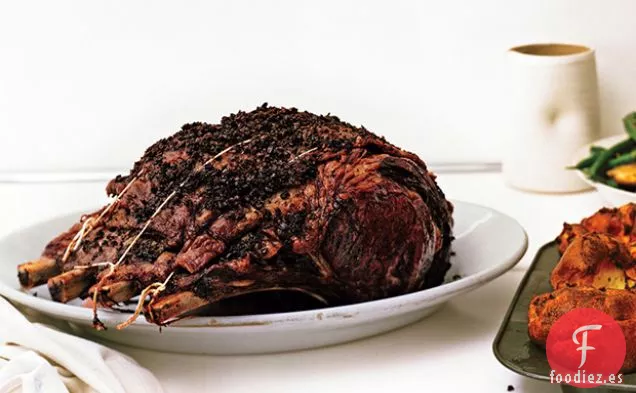 Costilla asada de Janet McCracken con Tapenade