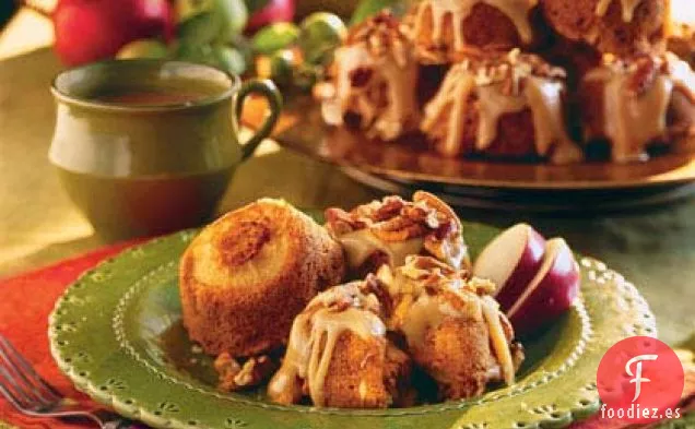 Magdalenas de Caramelo y Manzana